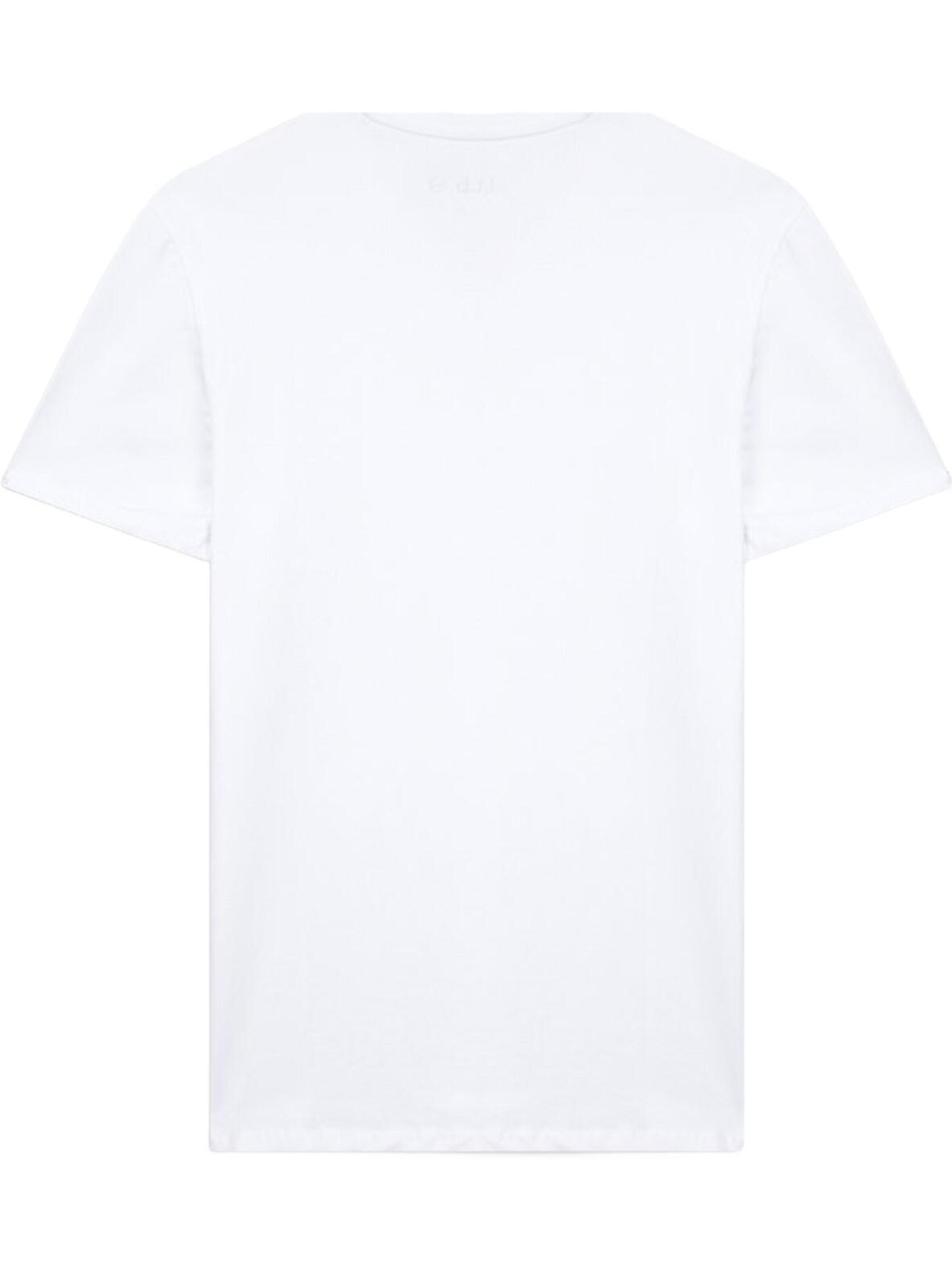 LTB Jeans Shirt 'Stretch V-Neck T-Shirt' in White: front