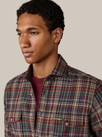 Regular fit Camicia 'Heritage Coutry' di Hackett London in blu