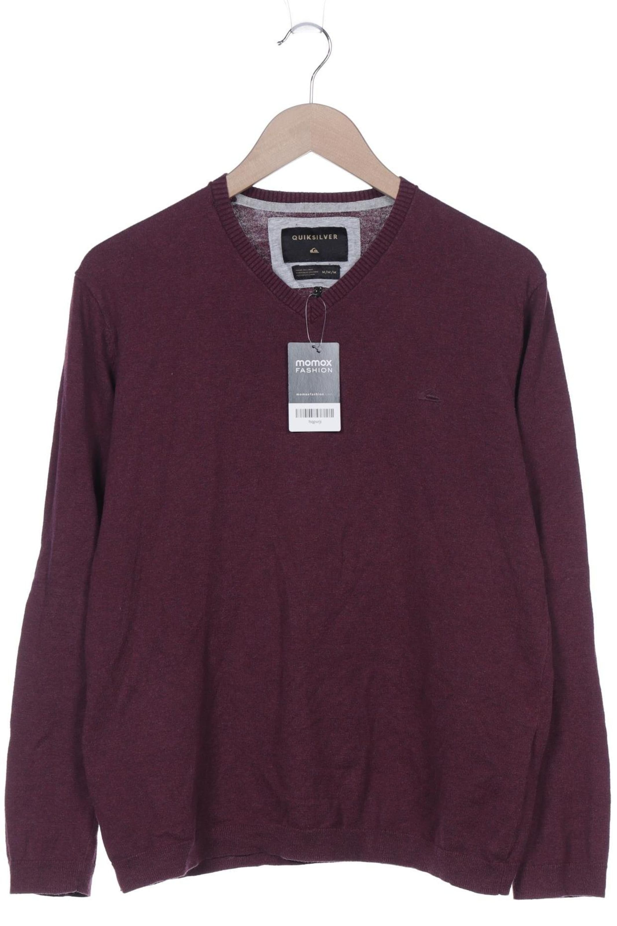 QUIKSILVER Pullover M in Rot: Vorderseite
