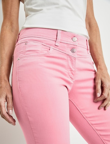 GERRY WEBER Slim fit Jeans 'Best4me' in Pink