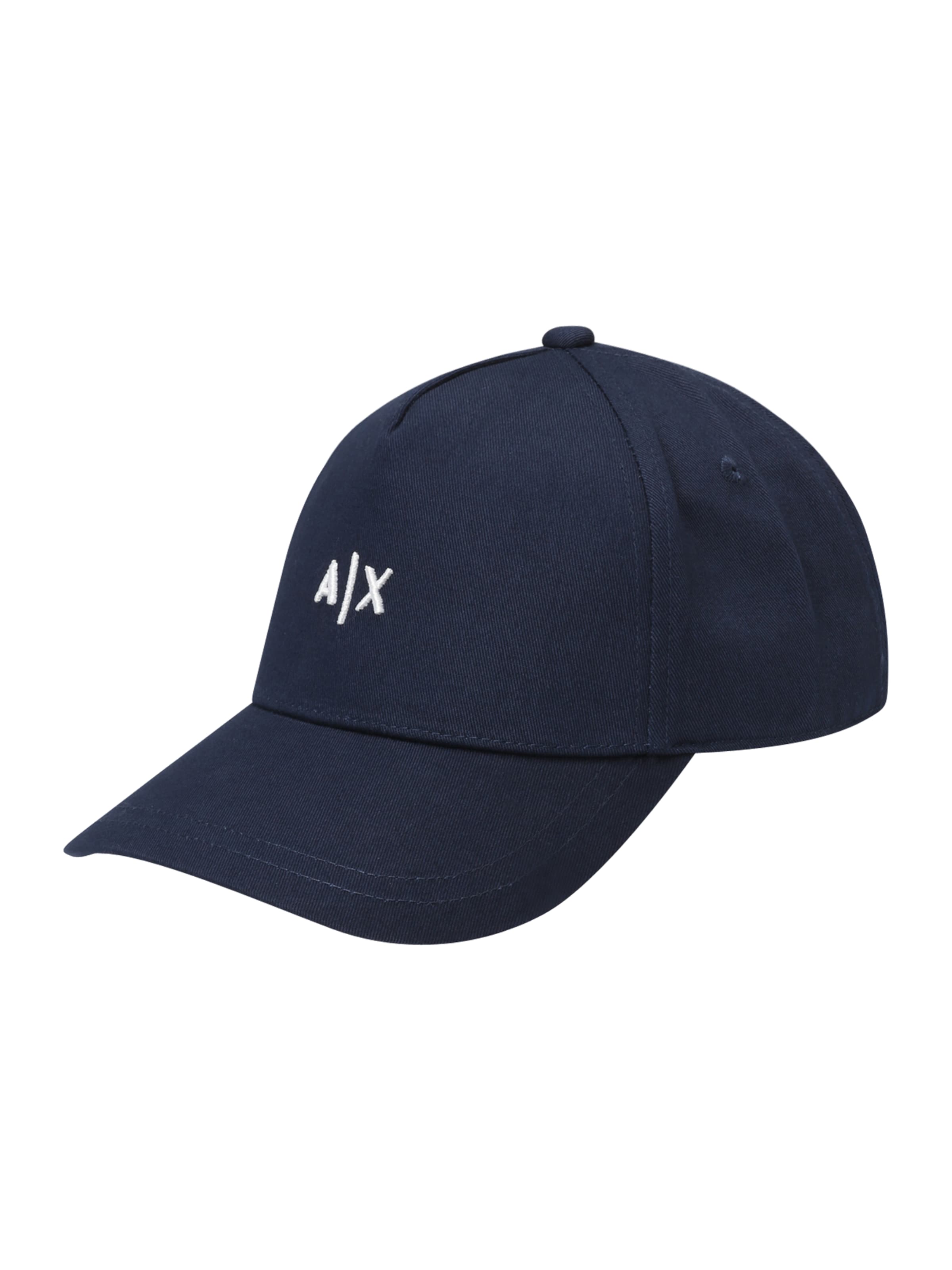 ARMANI EXCHANGE Cap in Blue: front