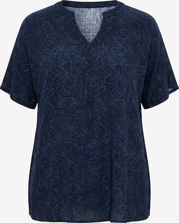 Ulla Popken Tunic in Blue: front