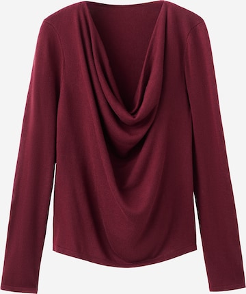 MANGO Пуловер в червено: отпред