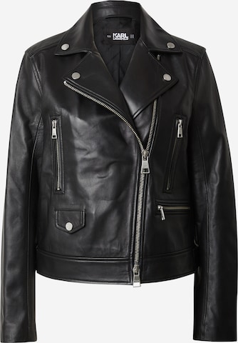 Karl Lagerfeld Between-season jacket in Black: front