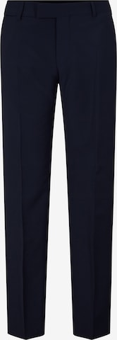 STRELLSON Pleated Pants 'Madden' in Blue: front