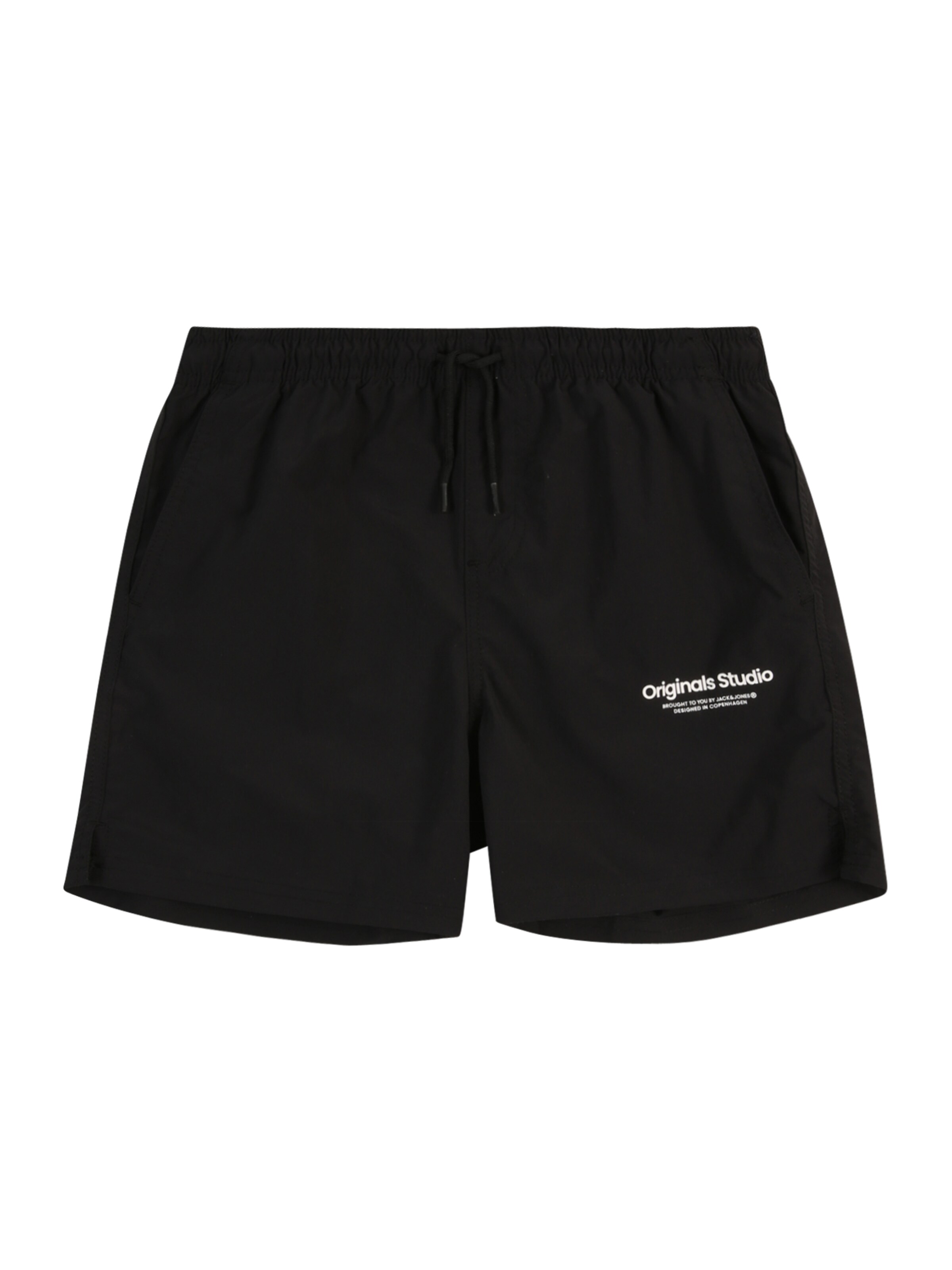 Jack & Jones Junior Plavecké šortky 'JPSTMAUI' - Čierna: predná strana
