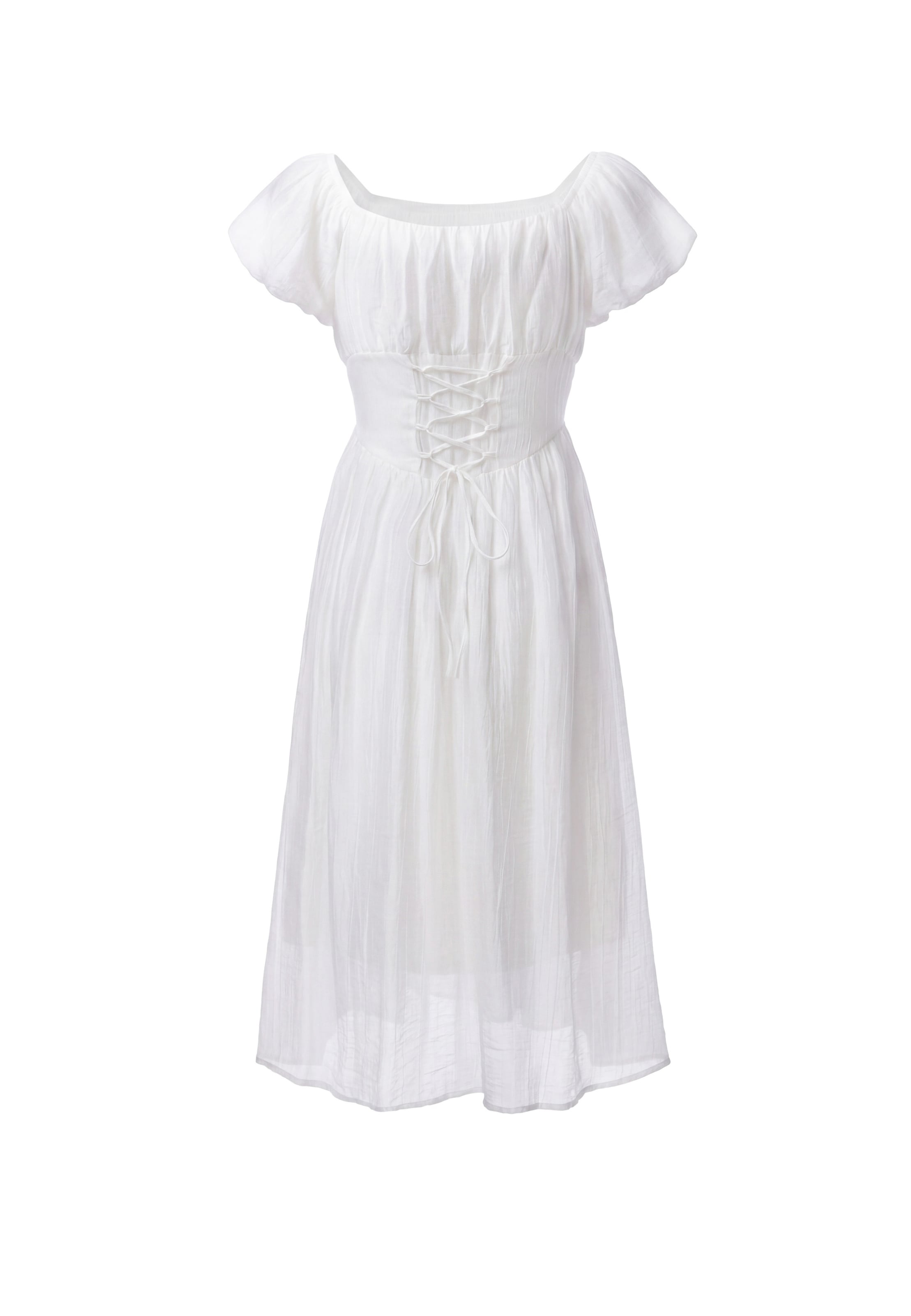 IZIA Summer Dress 'Boho' in White