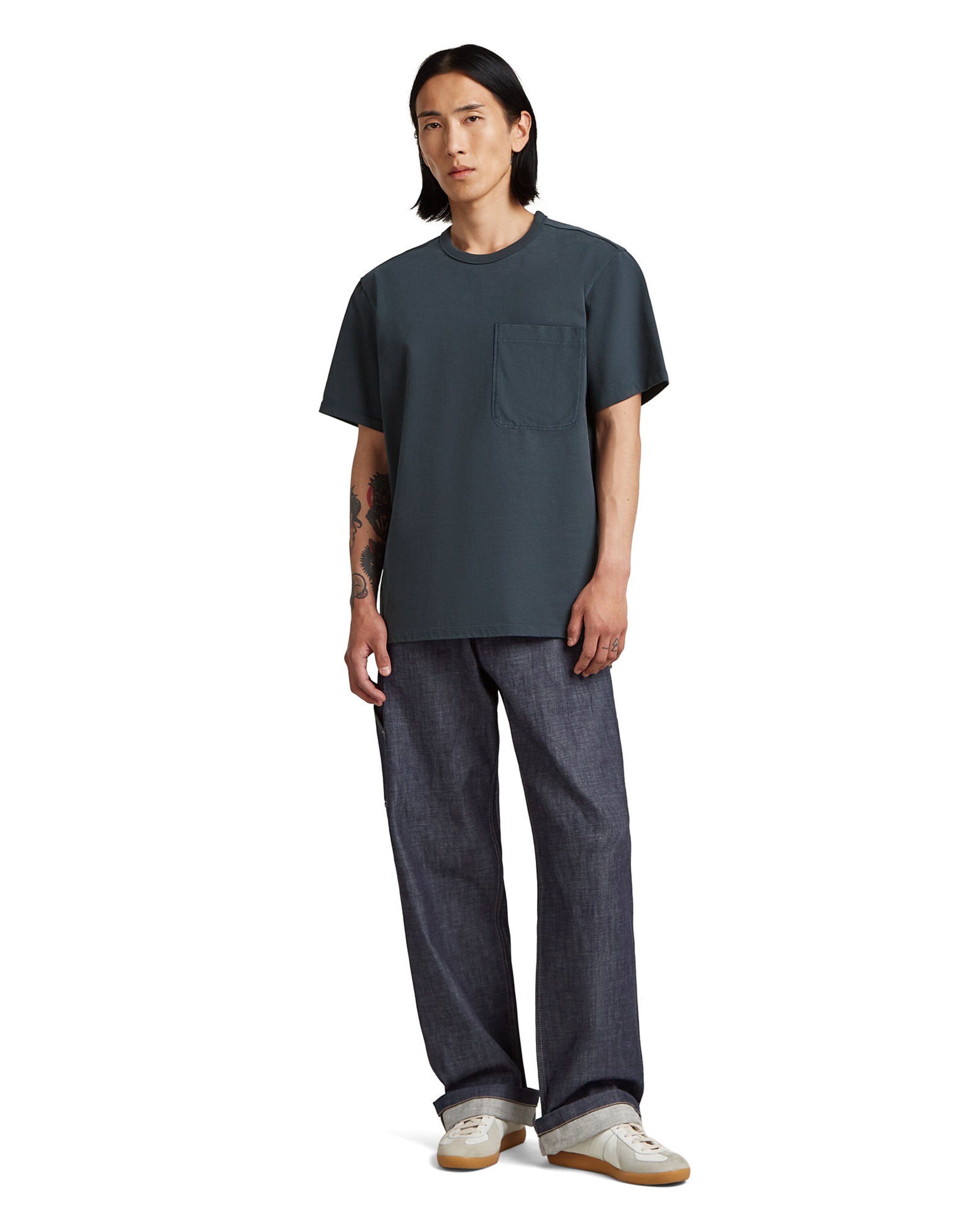 G-STAR Shirt 'MN Nuag' in Blue