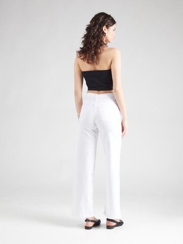 Wide leg Jeans 'ONLMadison Blush' di ONLY in bianco
