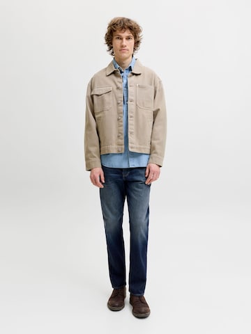 JACK & JONES Lużny krój Jeansy 'JJIChris JJICon' w kolorze niebieski