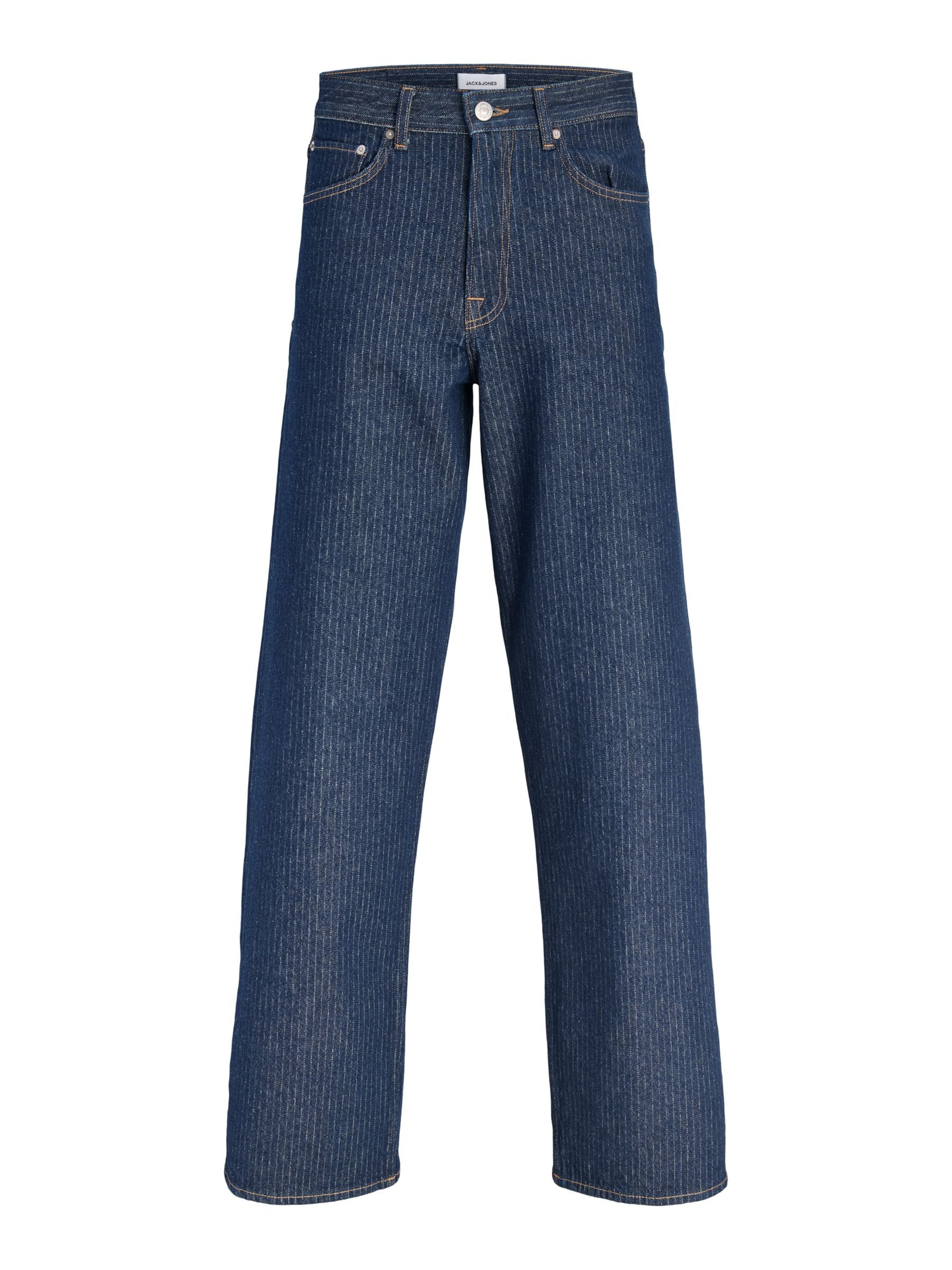 JACK & JONES Jean 'JJIDave JJClassic' en 32/34 en bleu denim / blanc, Vue avec produit