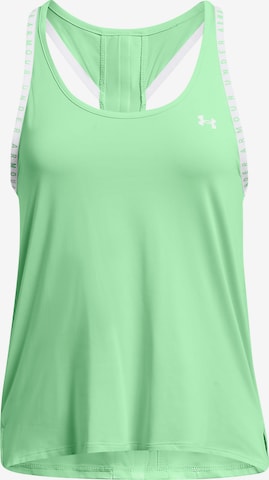 UNDER ARMOUR Sporttop 'Knockout' in Grün: predná strana