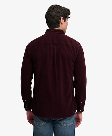 Superdry & Co Regular fit Button Up Shirt in Red