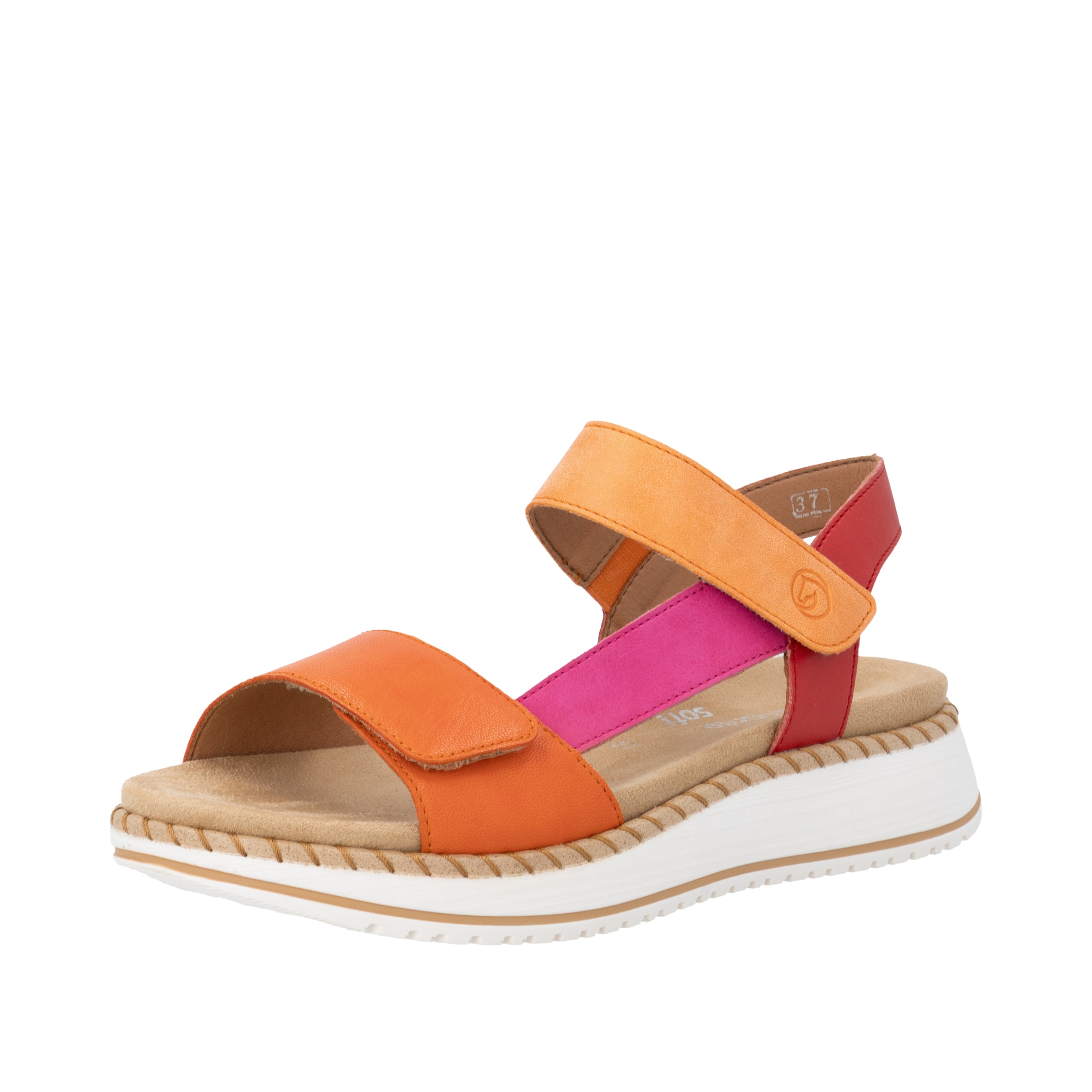 REMONTE Sandals in Orange: front