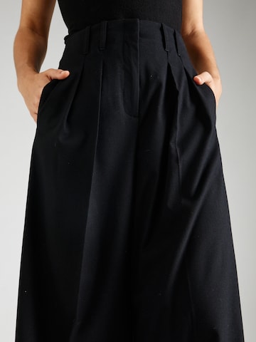 Guido Maria Kretschmer Women Szeroka nogawka Cygaretki 'Ledora' w kolorze czarny
