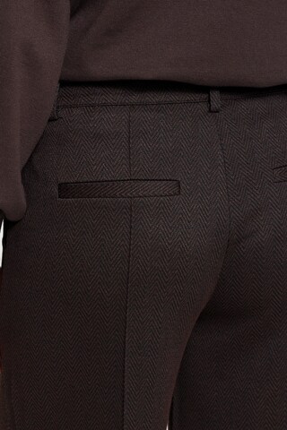 ICHI Wide leg Trousers 'KATE' in Black