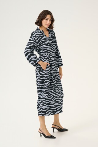 Robe-chemise 'KAOlga' Kaffe en noir