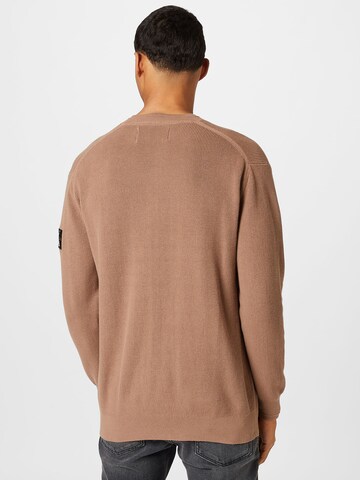 Calvin Klein Jeans Sweater in Brown