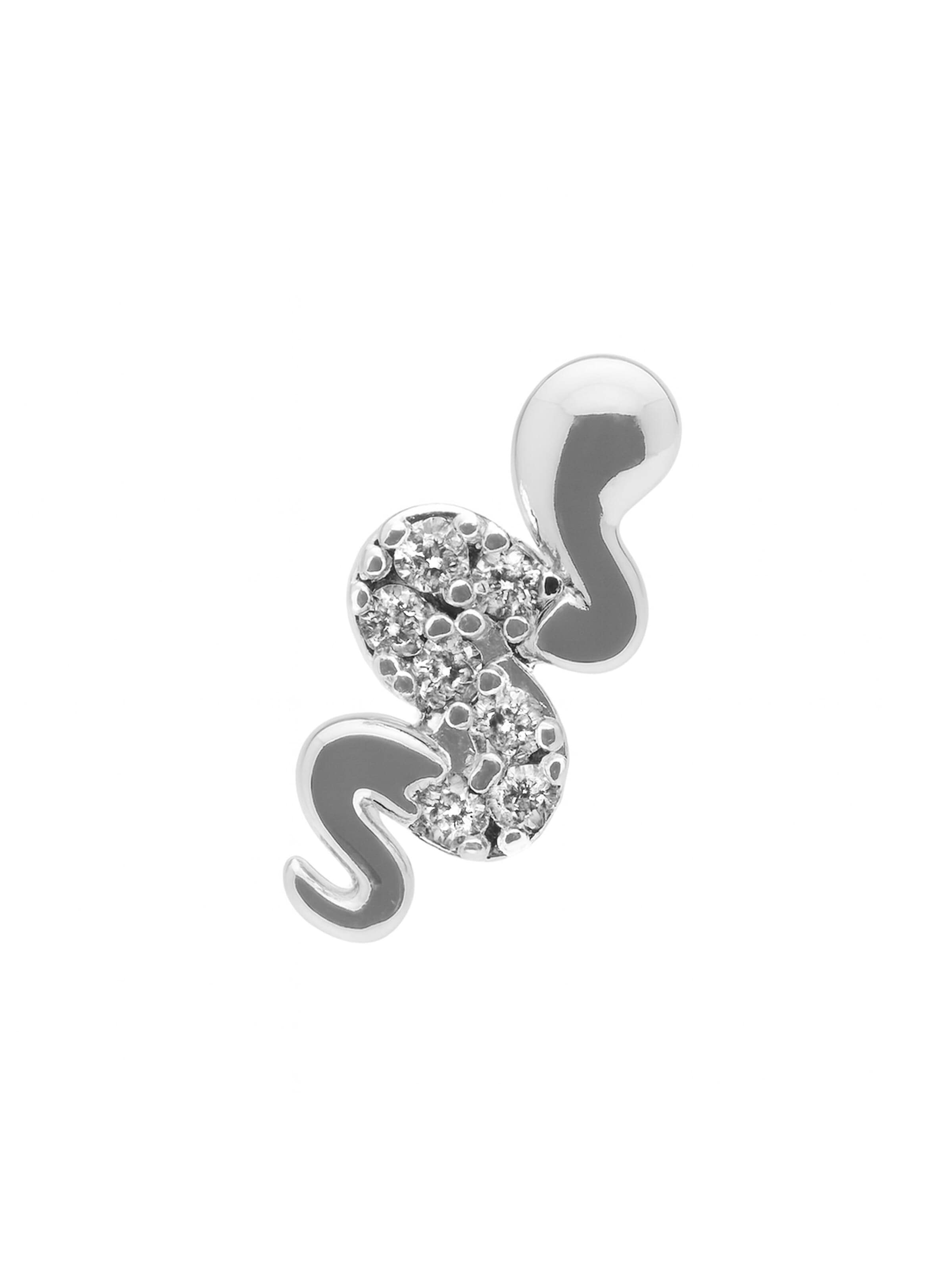 Luxenter Piercing 'Camum' – stříbrná: přední strana