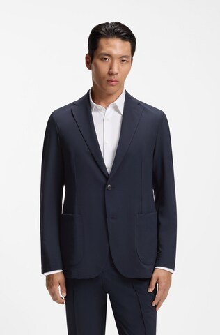 BOSS Slim Fit Sakko 'Hanry' in Blau: Vorderseite