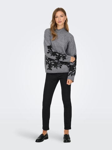 ONLY Pullover 'ONLLISA' in Grau