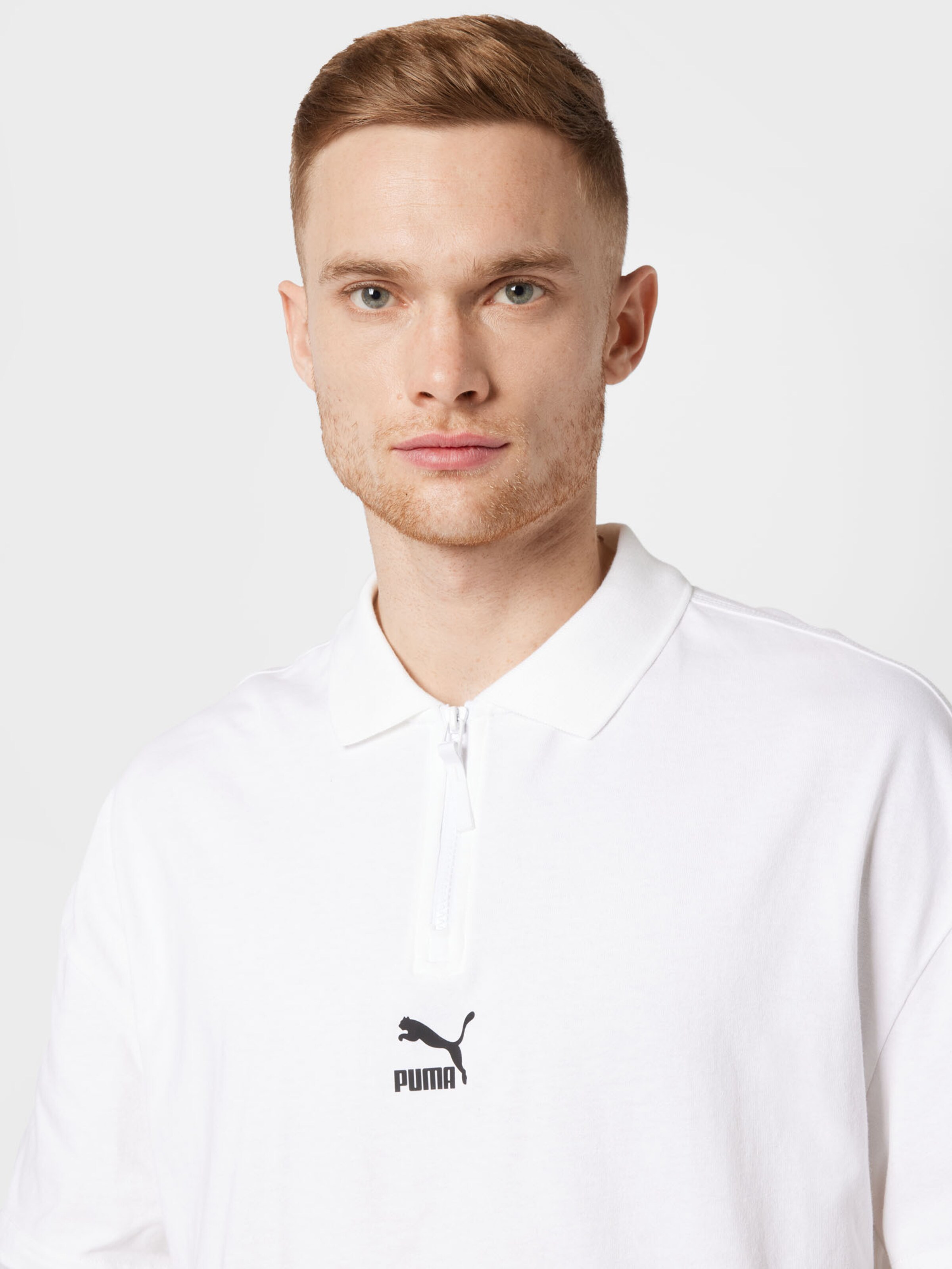 PUMA Camiseta en Blanco | ABOUT YOU