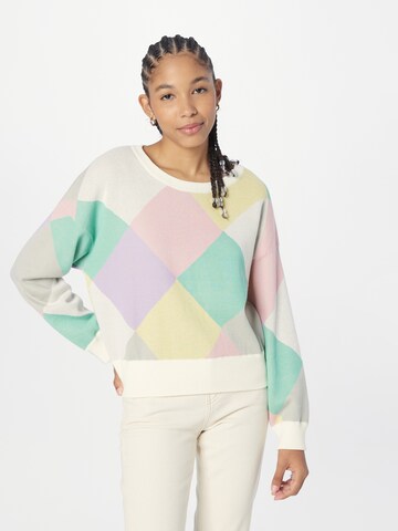 Iriedaily - Pullover 'Tilda' em mistura de cores: frente