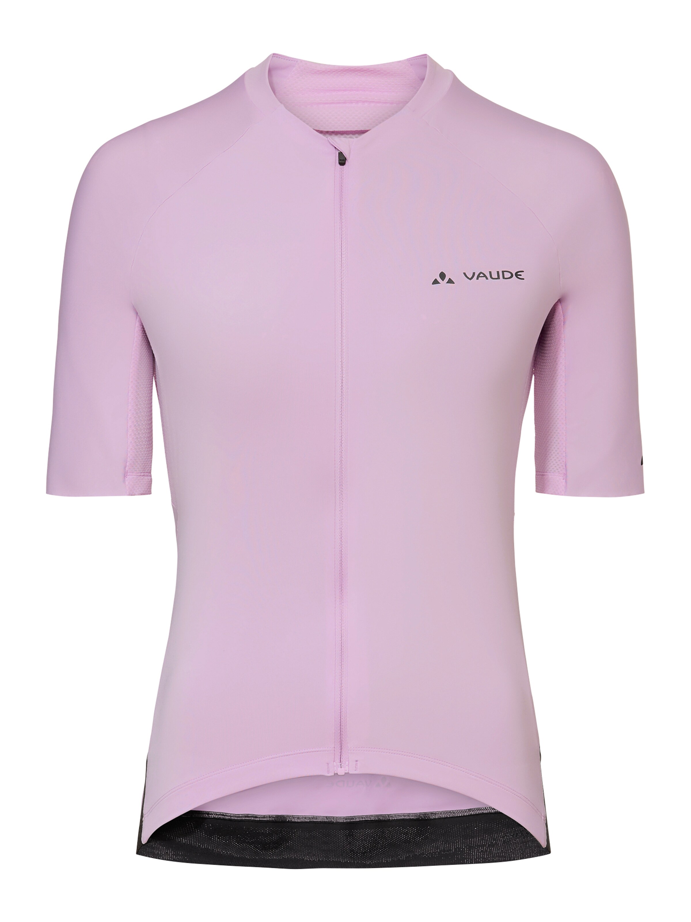 VAUDE Tricot ' W Furka FZ Tricot III ' in de kleur Framboos / Zwart, Productweergave