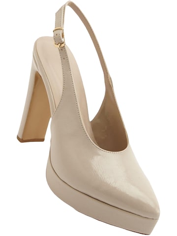 Limoya Slingback Pumps 'Ramia' in Beige: front