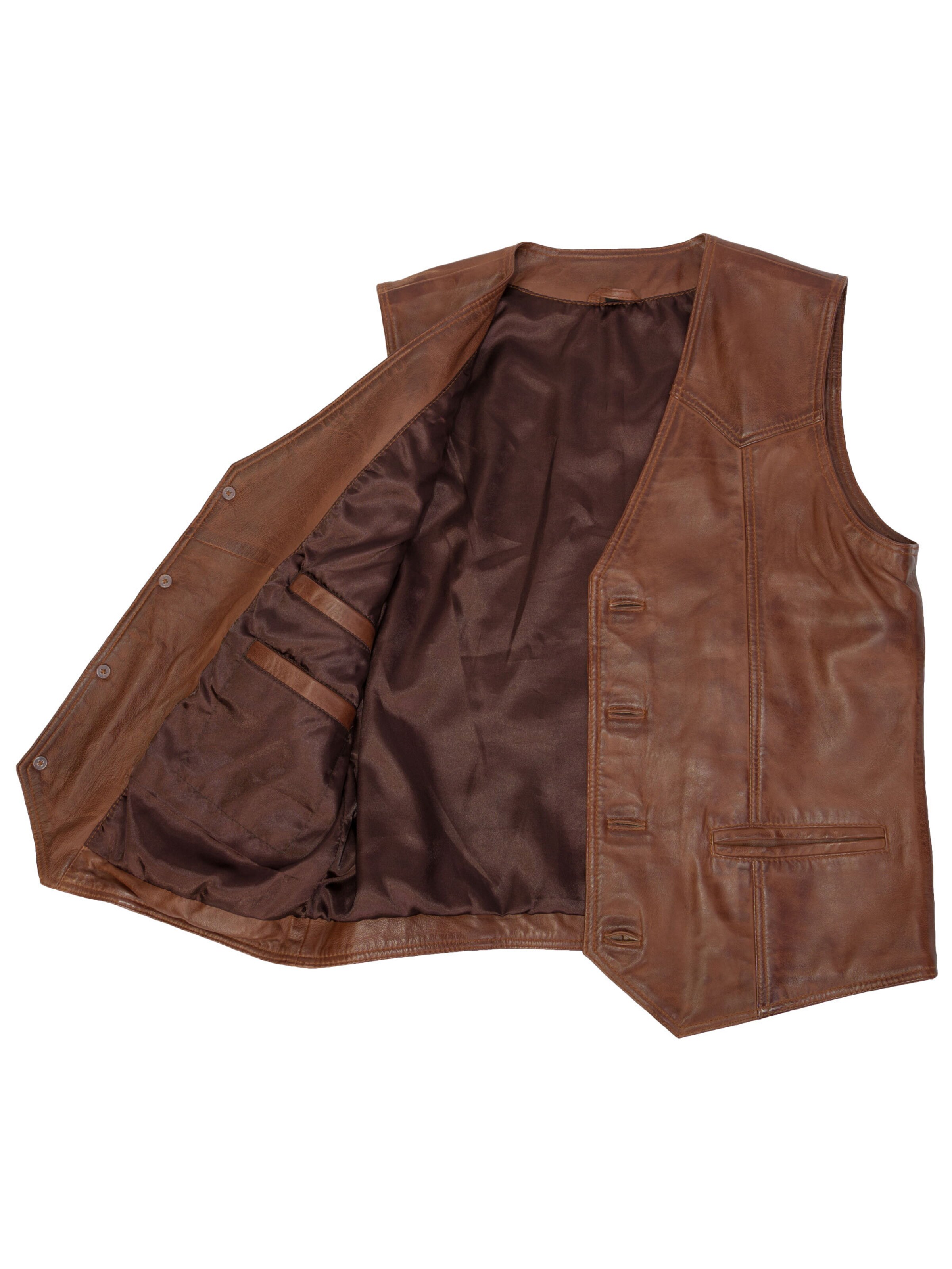 Gilet 'Ludwig' LOLUS en marron
