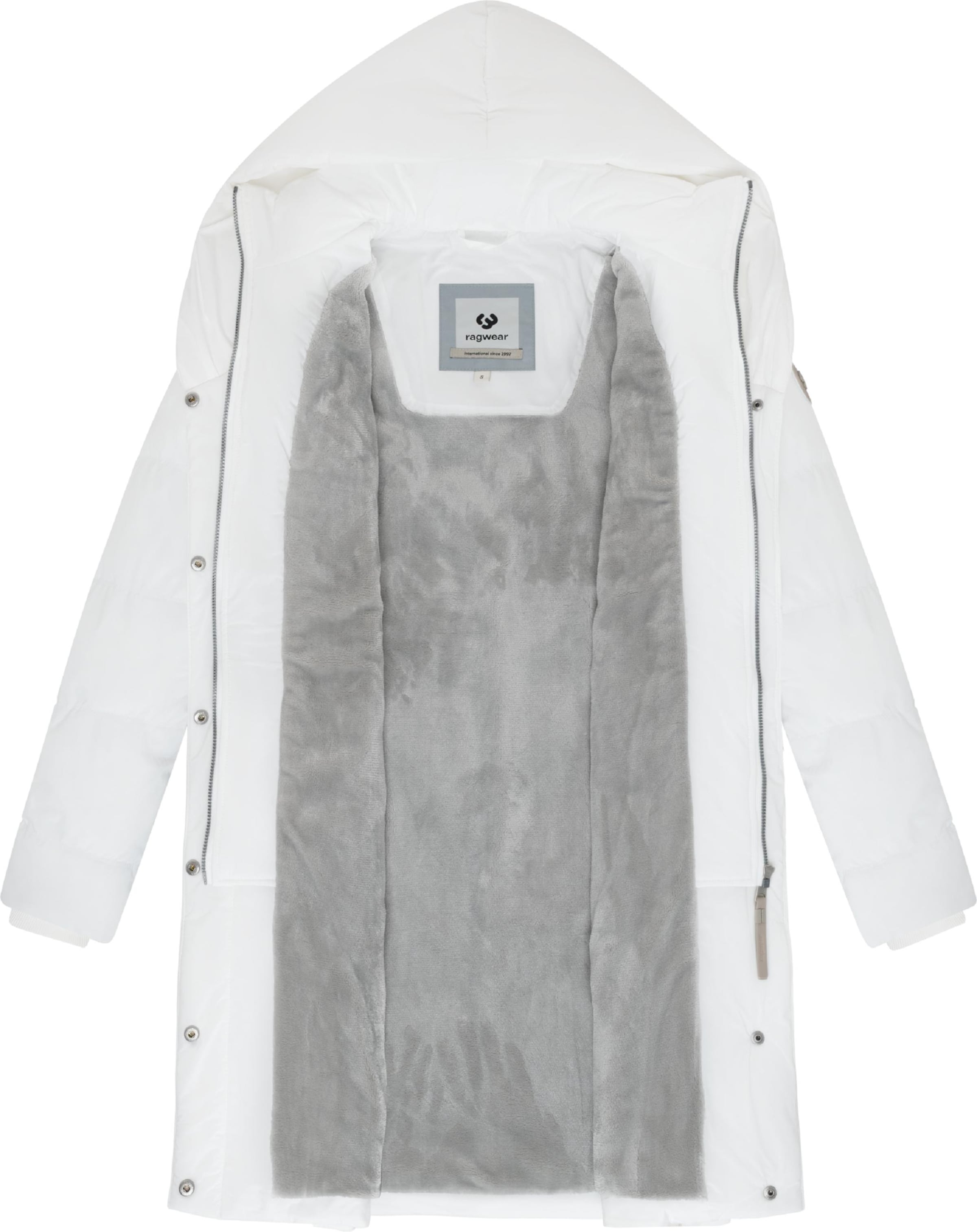 Ragwear Winter Coat 'Natalka' in White