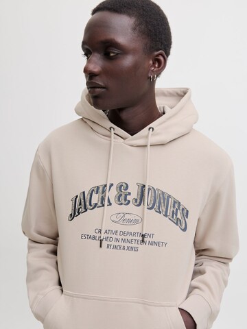 JACK & JONES Sweatshirt 'JJEDENVER' in Beige