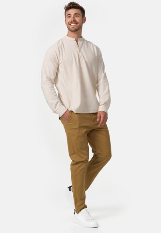 INDICODE JEANS Regular Broek 'Tory' in Beige