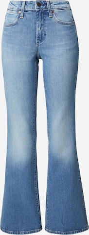 WRANGLER Flared Jeans 'MONTANA CONSTELLATION' in Blauw: voorkant