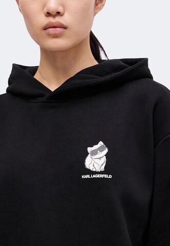 Karl Lagerfeld - Sudadera 'IKON CHOUPETTE' en negro