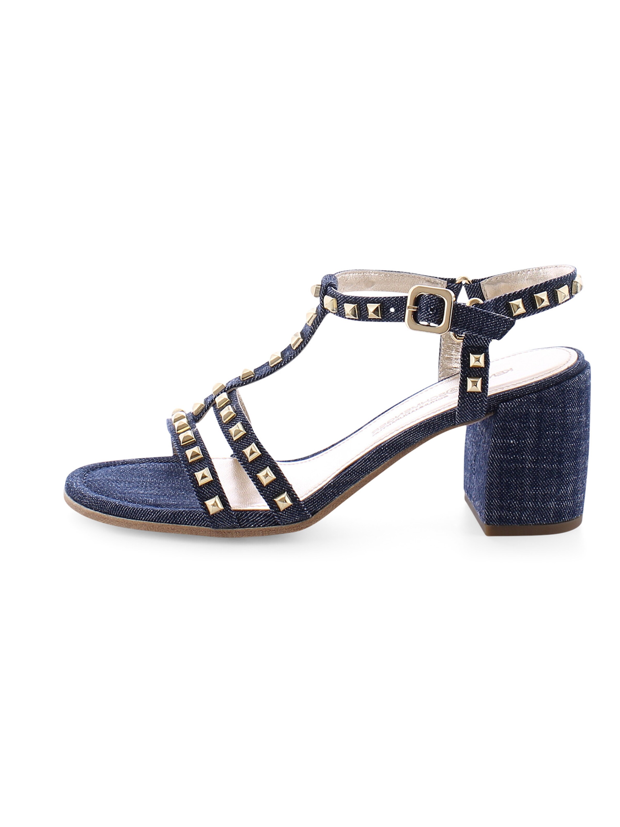 Kennel & Schmenger Sandale 'Viola' in Blau: Vorderseite