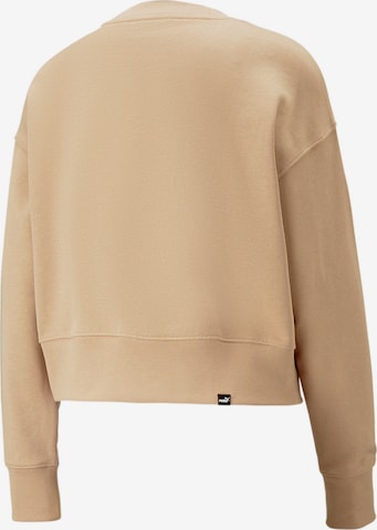 PUMA Athletic Sweatshirt in Beige