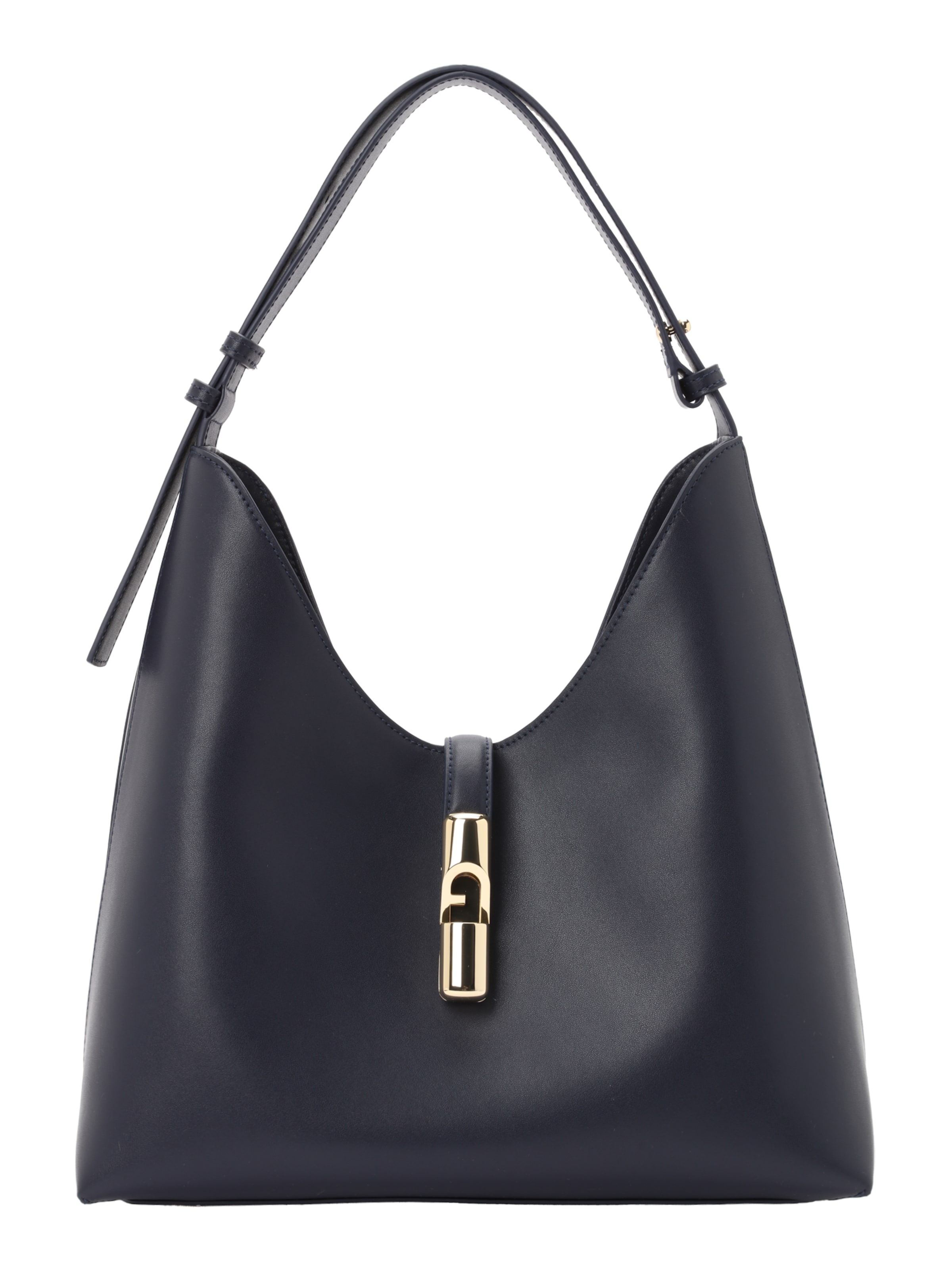 FURLA Kabelka na rameno 'GOCCIA' - Modrá: predná strana