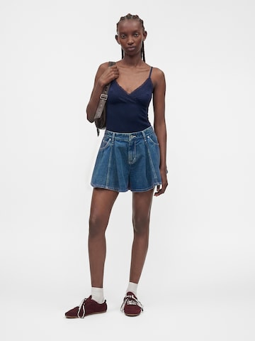 HOLLISTER Top – modrá