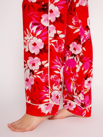 PJ Salvage - Pantalón de pijama 'Waterflower Bloom' en rojo