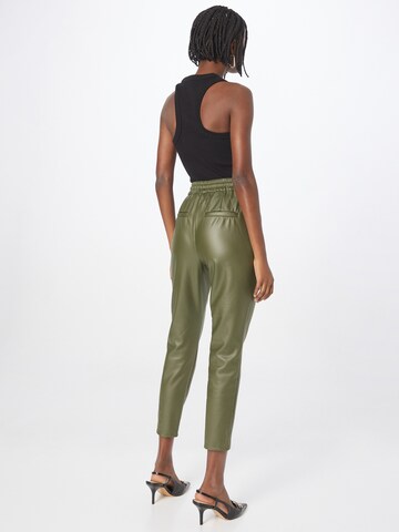VERO MODA Tapered Pleat-front trousers 'Eva' in Green