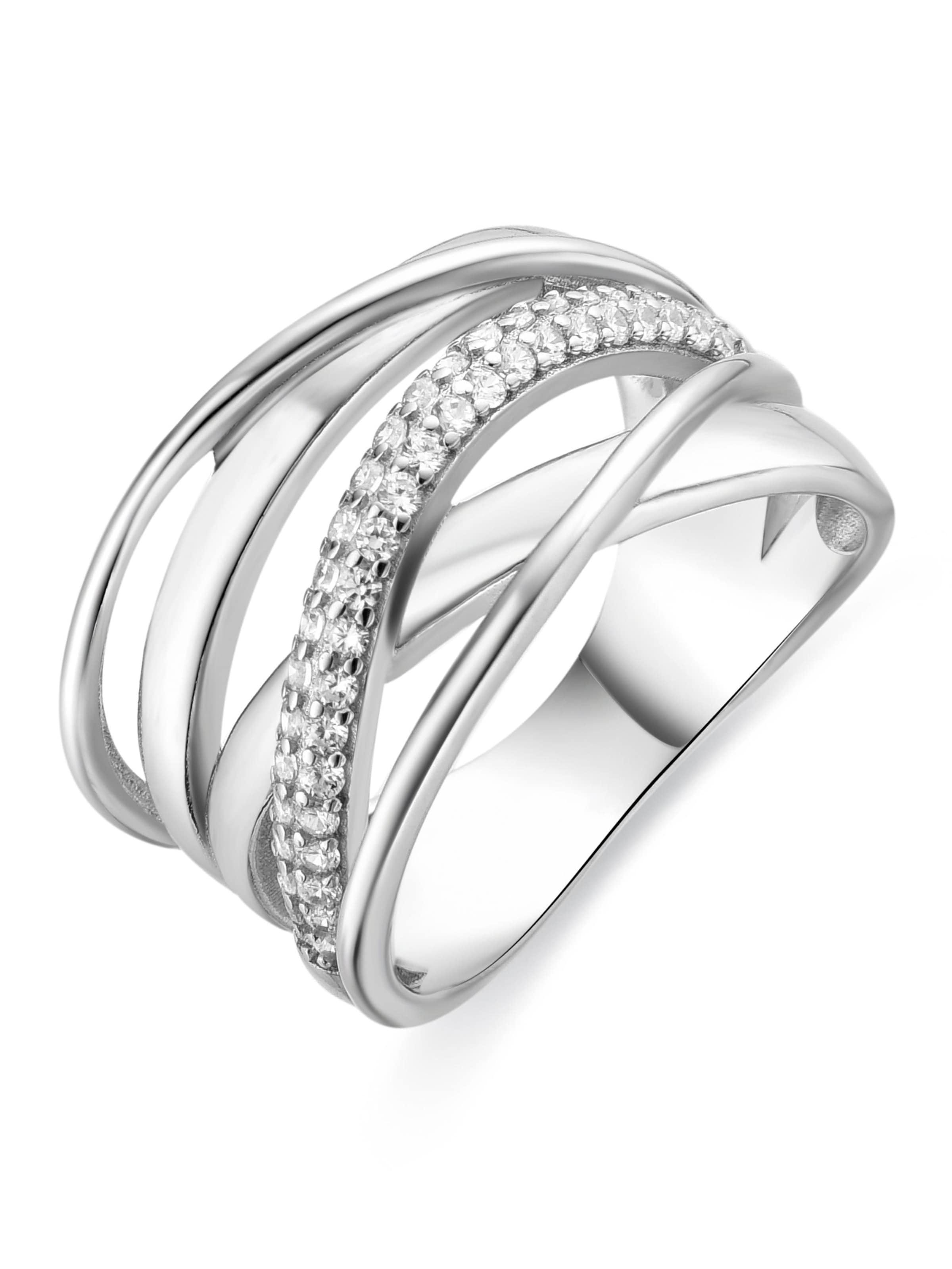 Luxenter Anillo 'Abca' en plata, Vista del producto