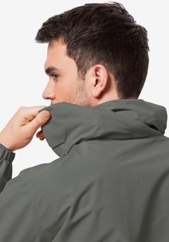 JACK WOLFSKIN Outdoorjacke 'Stormy Point' in Grau