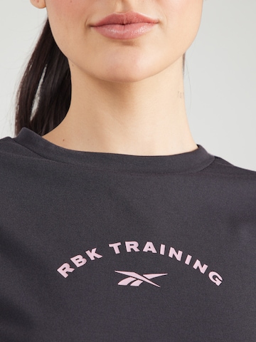 juoda Reebok Sportiniai marškinėliai be rankovių