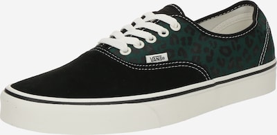VANS Zemie brīvā laika apavi 'AUTHENTIC', krāsa - tumši zaļa / melns / balts, Preces skats
