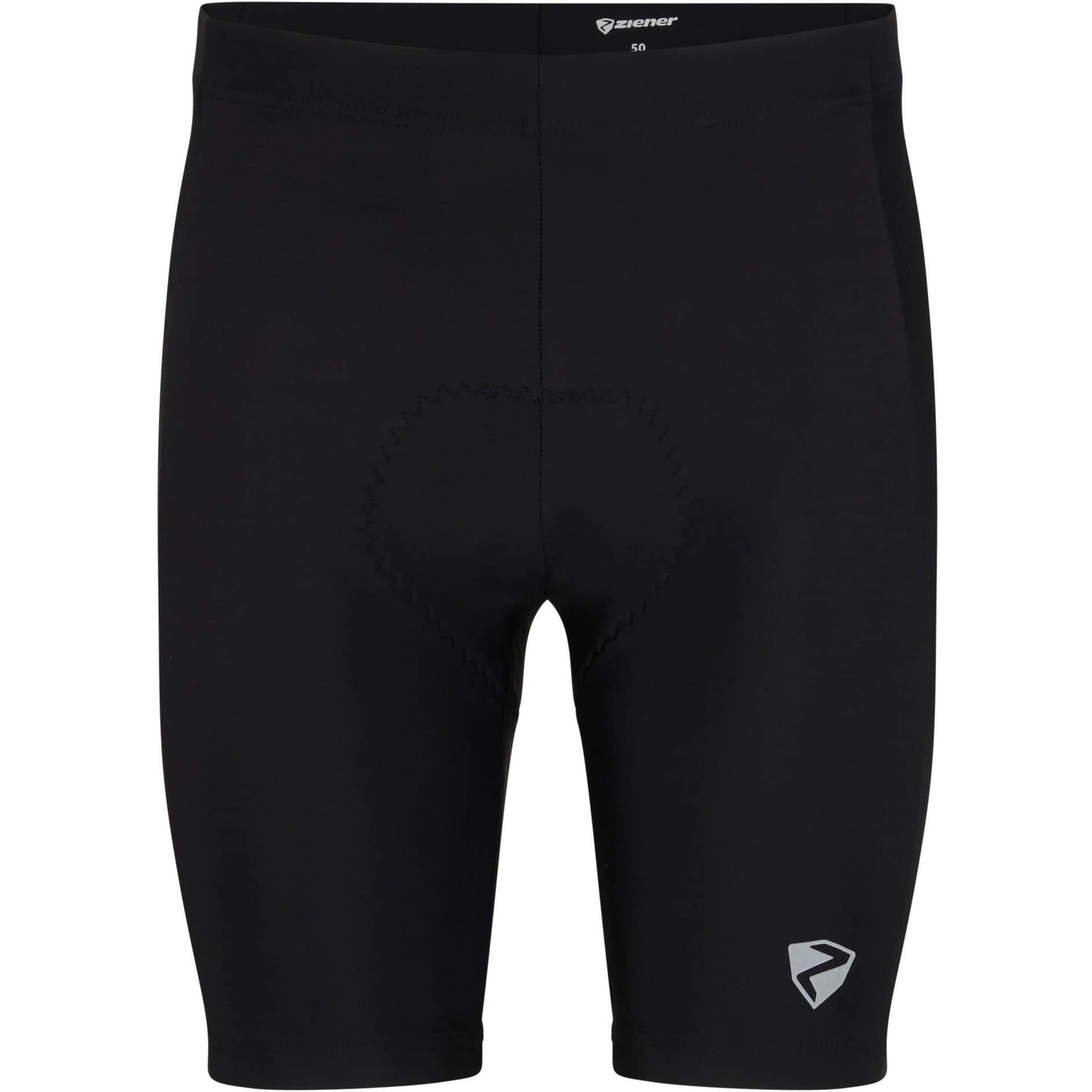 ZIENER Skinny Sportshorts 'NILAN-Z X-Function' in Schwarz: Vorderseite