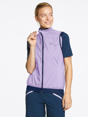 ZIENER Sports Vest 'NORWIGA' in Purple: front
