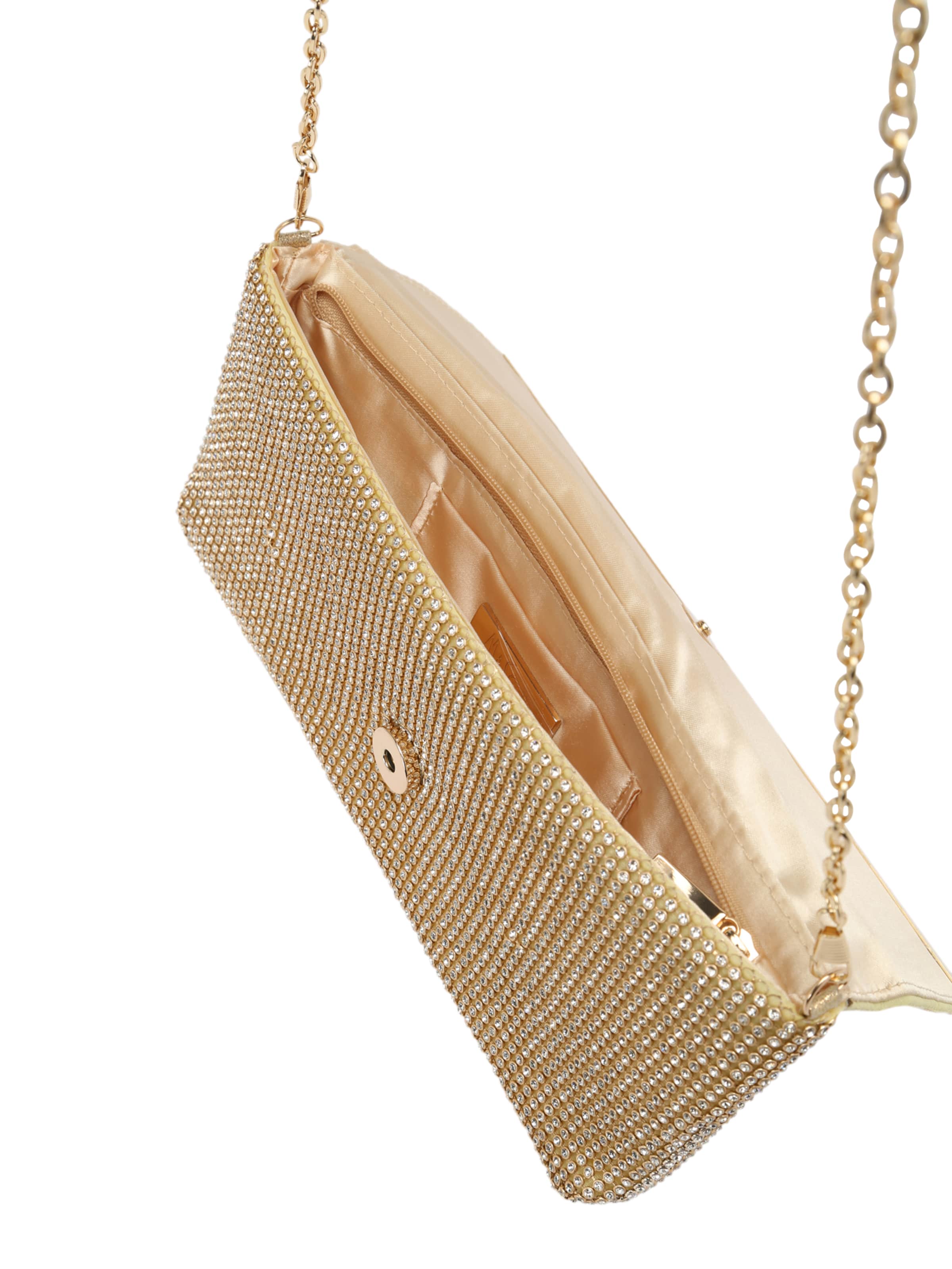 mascara - Clutches em ouro