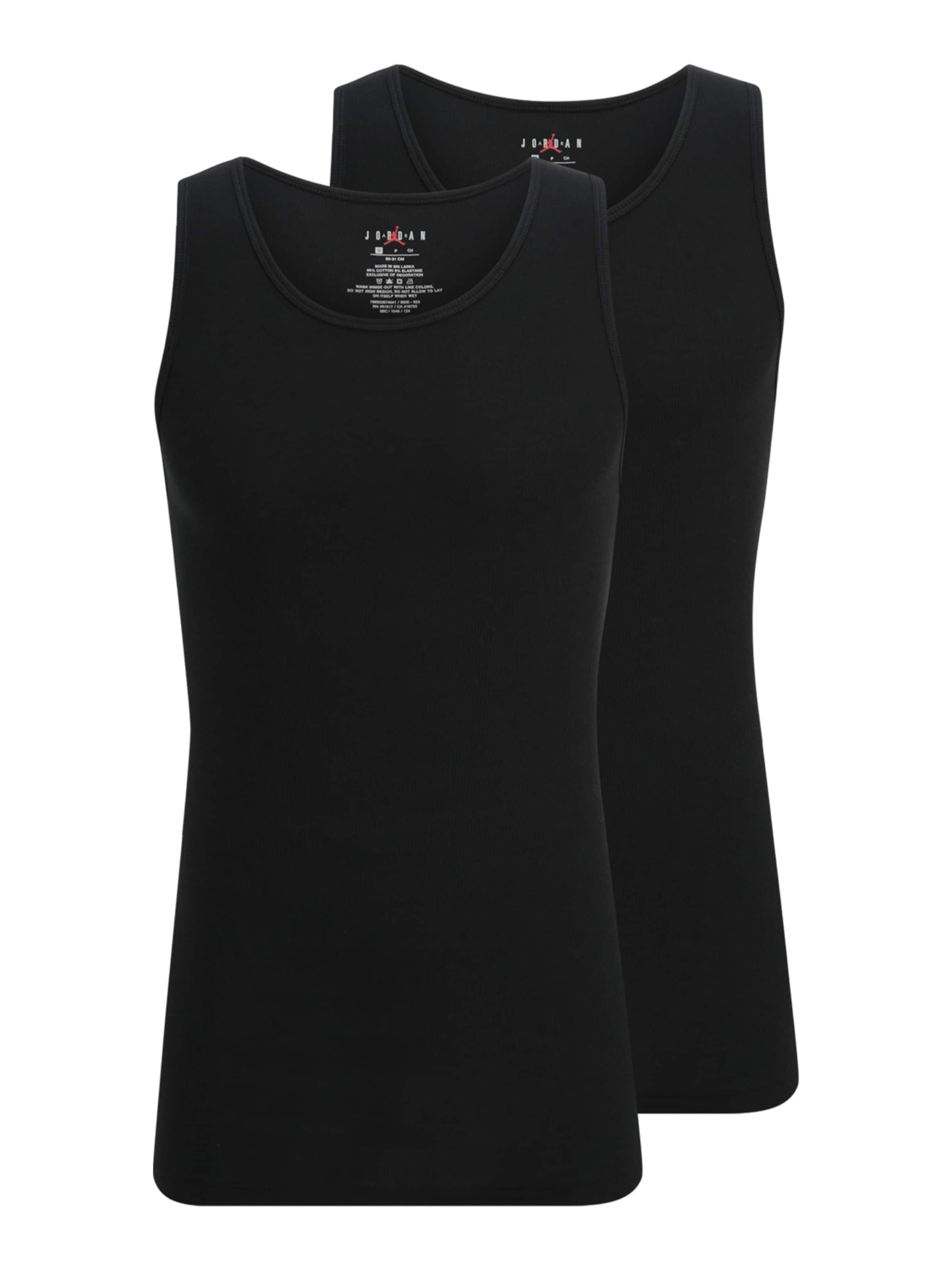 Maiou 'FLIGHT' de la Jordan pe negru: față