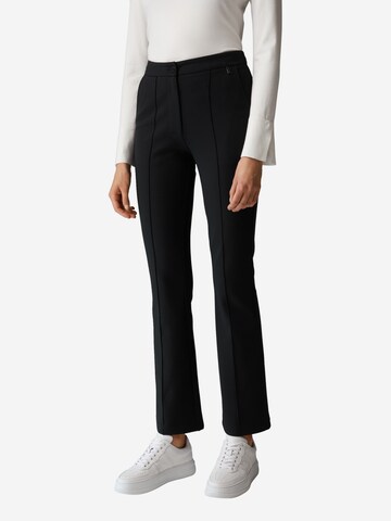 BOGNER Slim fit Trousers 'April' in Black: front